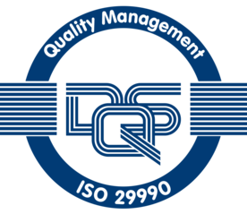 DQS Quality Management ISO 29990 Emblem